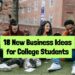 New Business Ideas for Students and Young Adults