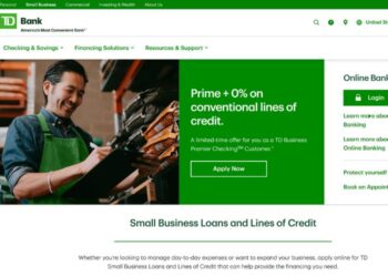 TD Bank Small Business Loans